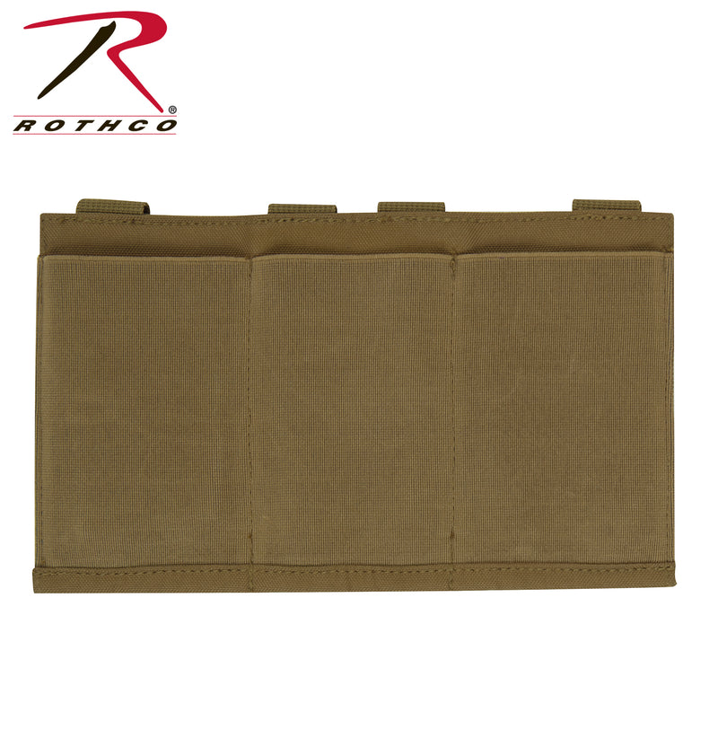 Rothco Lightweight 3Mag Elastic Retention Pouch