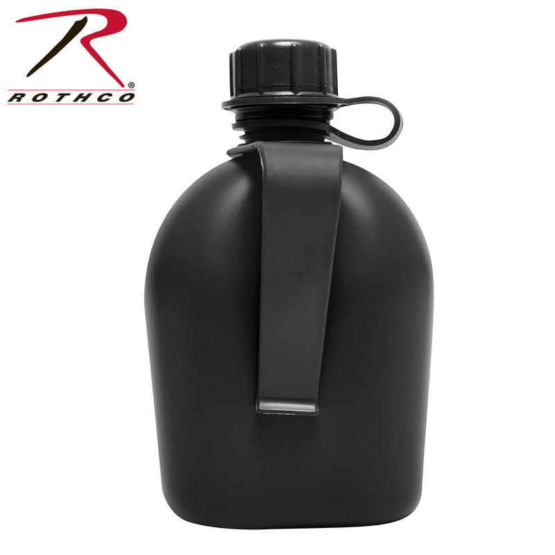 Genuine G.I. 3 Piece 1 Quart Plastic Canteen