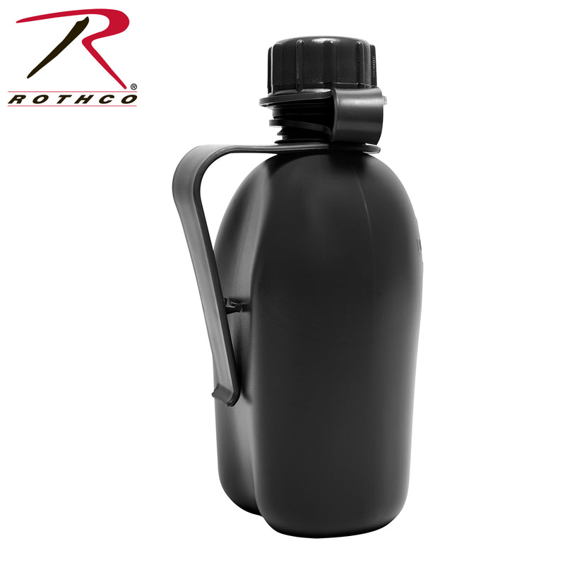 Genuine G.I. 3 Piece 1 Quart Plastic Canteen