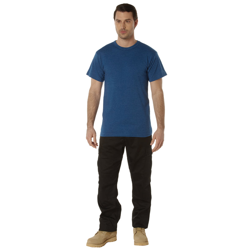 Rothco Solid Color Cotton / Polyester Blend T-Shirt