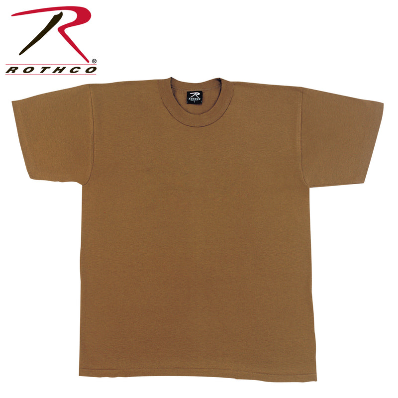 Rothco Solid Color Cotton / Polyester Blend T-Shirt