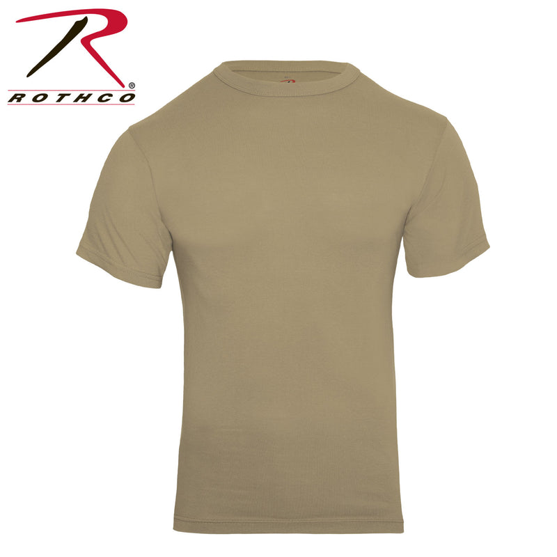 Rothco Solid Color Cotton / Polyester Blend T-Shirt