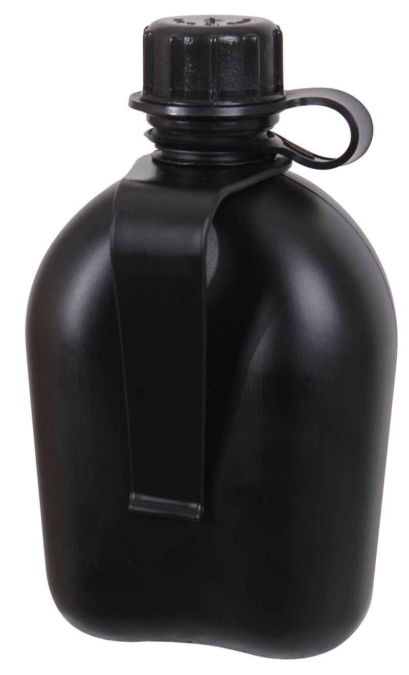 Rothco 3 Piece G.I. Plastic Canteen With Clip