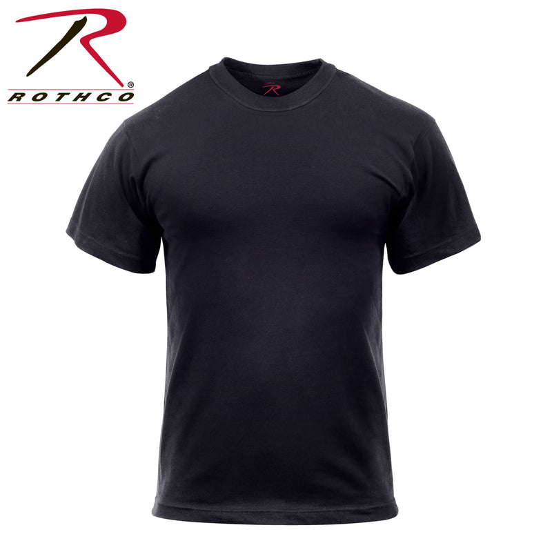 Rothco Solid Color Cotton / Polyester Blend T-Shirt