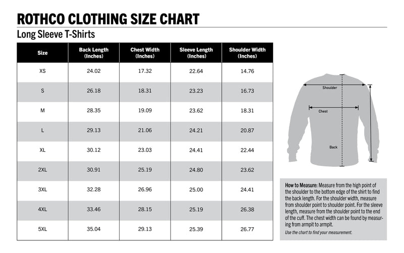Rothco Long Sleeve Color Camo T-Shirt