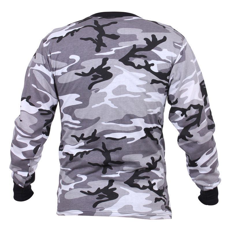 Rothco Long Sleeve Color Camo T-Shirt