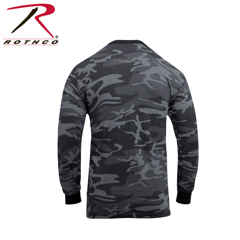 Rothco Long Sleeve Color Camo T-Shirt