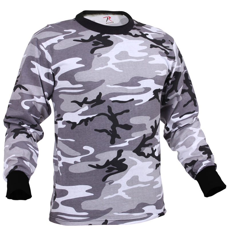 Rothco Long Sleeve Color Camo T-Shirt