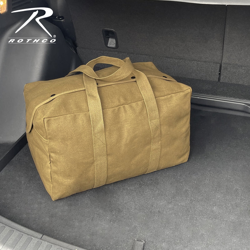 Rothco Canvas Small Parachute Cargo Bag HiVis365 by Northeast Sign