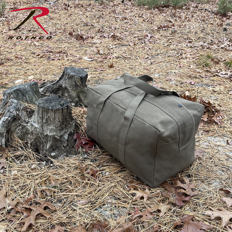 Rothco Canvas Small Parachute Cargo Bag