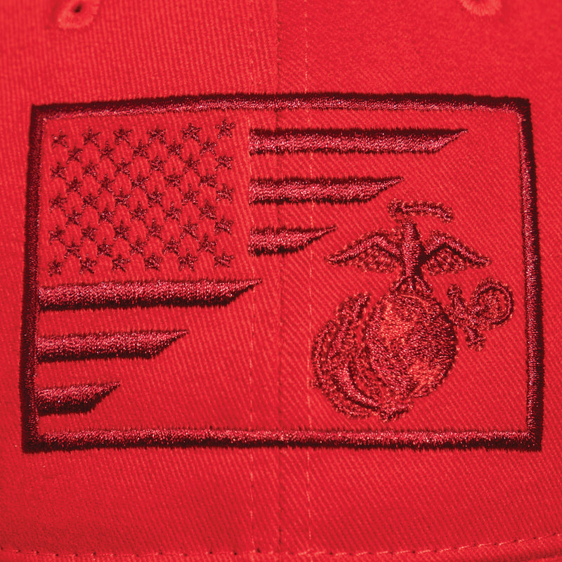 Rothco USMC Eagle, Globe and Anchor / US Flag Low Pro Cap