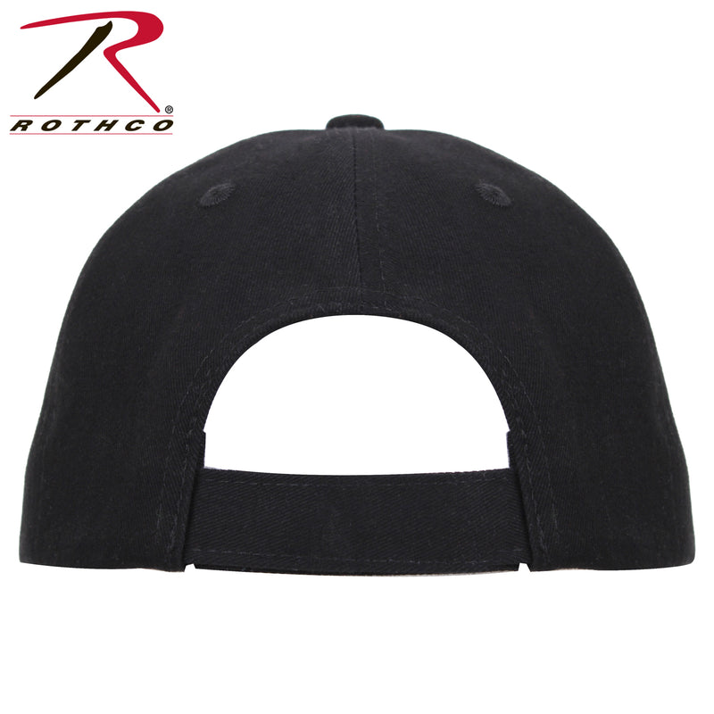 Rothco Thin White Line Flag Low Pro Cap