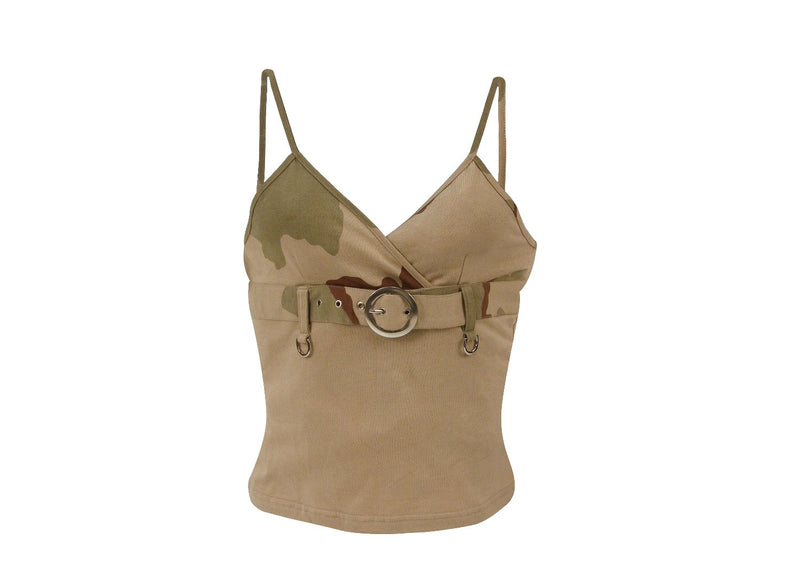 Rothco Womens 2-Tone Tank Top With Buckle