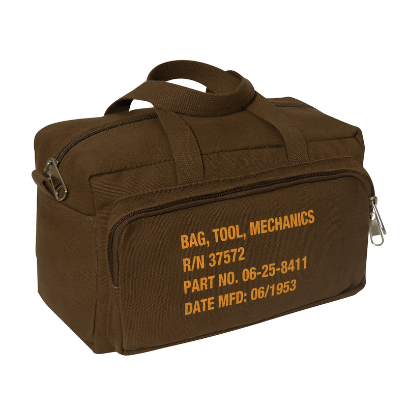 Rothco G.I. Type Zipper Pocket Mechanics Tool Bag With Military Stencil