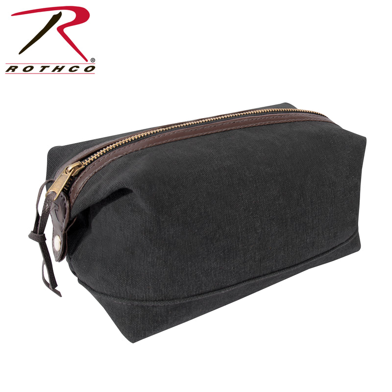 Rothco Canvas & Leather Travel Kit