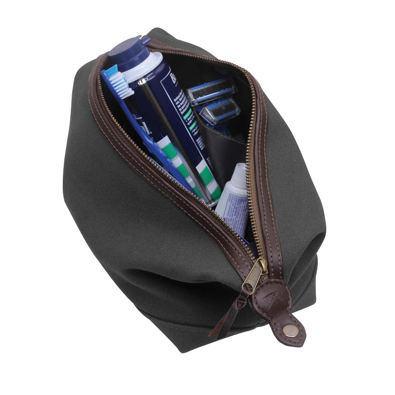 Rothco Canvas & Leather Travel Kit