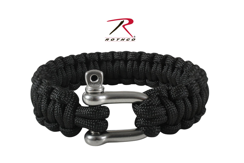 Rothco Paracord Bracelet With D-Shackle