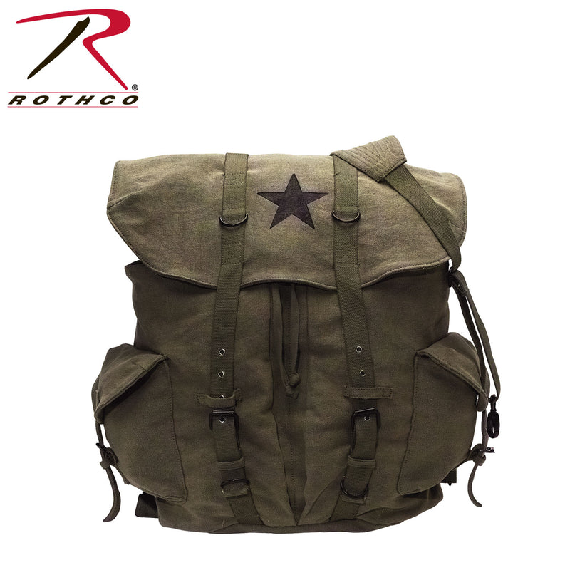 Rothco Vintage Weekender Canvas Backpack