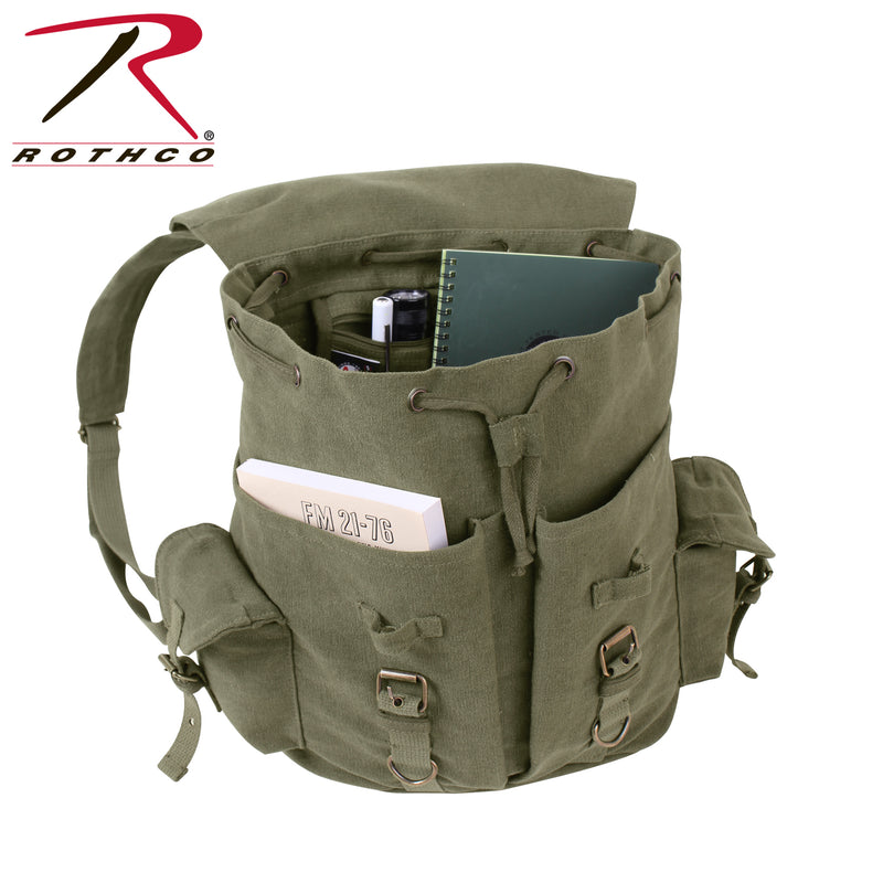 Rothco Vintage Weekender Canvas Backpack