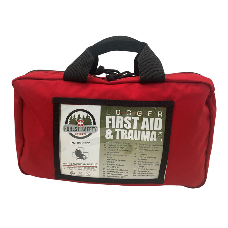 Logger’s First Aid and Trauma Kit – OSHA Compliant