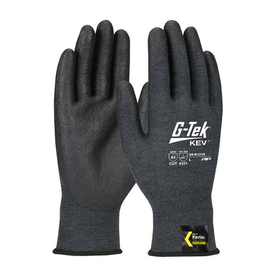 PIP 09-K1218 G-Tek KEV Seamless Knit Kevlar Glove with NeoFoam Coated Palm