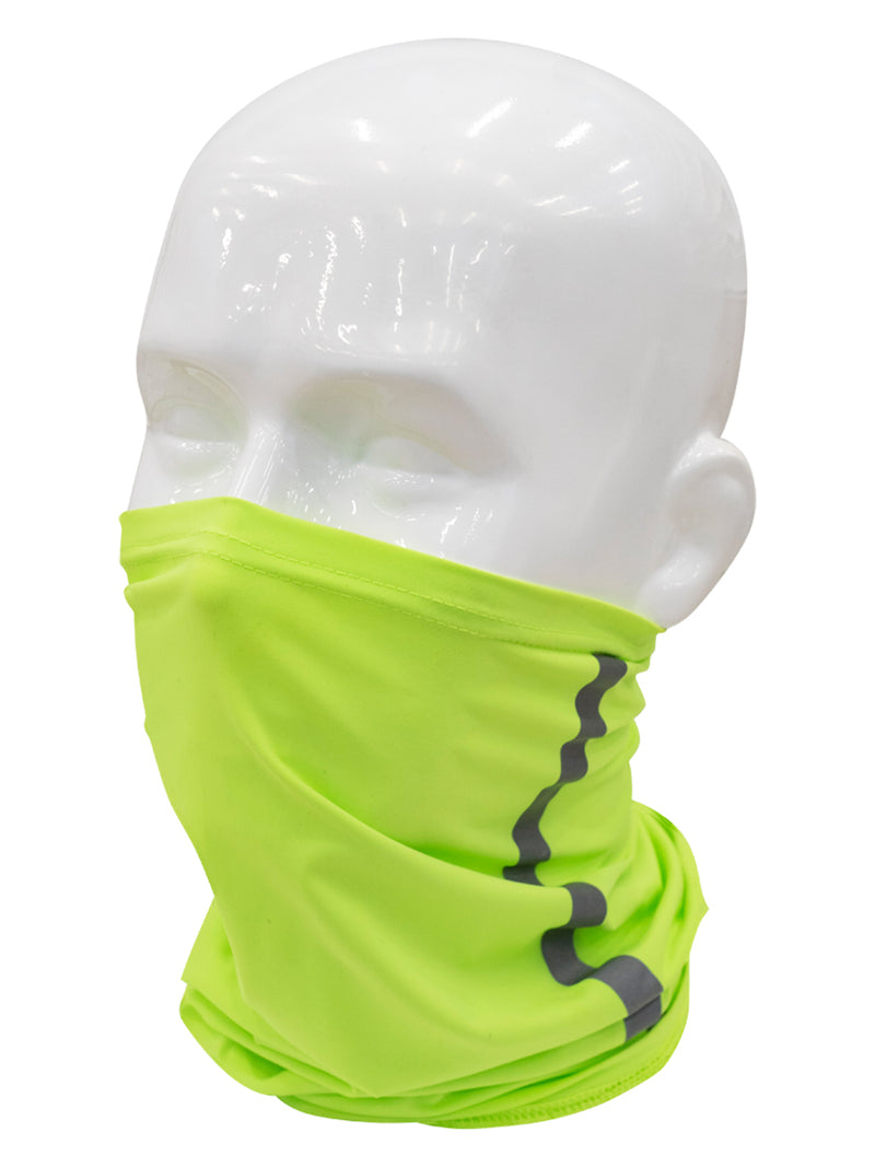 high visibility reflective safety face clothing