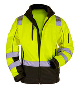 Max Apparel MAX622 ANSI Class 3 HiViz Softshell Jacket