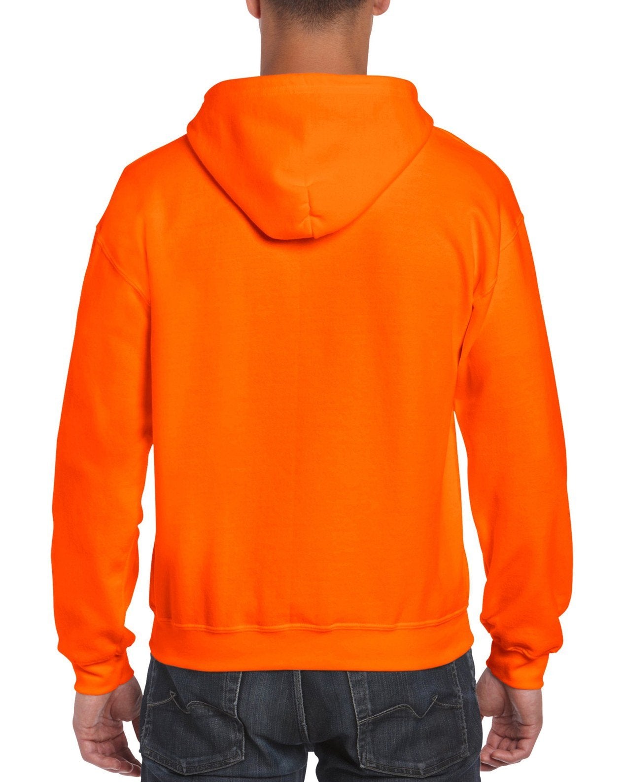 Gildan safety orange hoodie shop