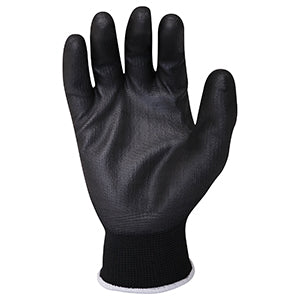 Polyurethane Coated Polyester Knit Gloves - 1 Case (144 Pairs)