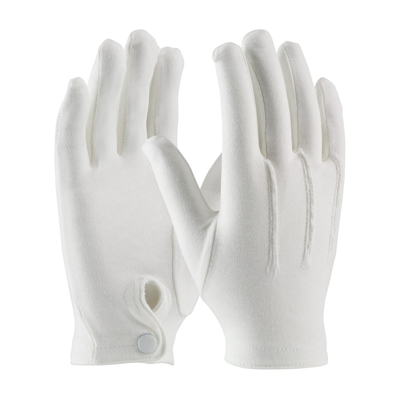 PIP 130-150WM Cotton Parade Dress Glove with Snap Closure