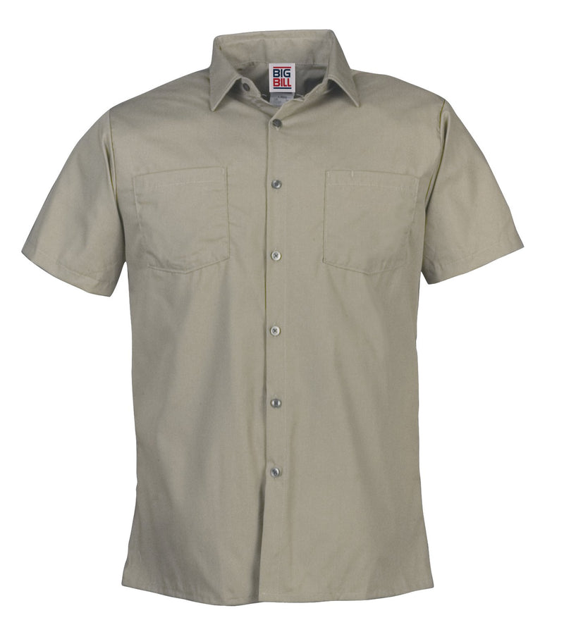 Big Bill 130 Poplin Short Sleeve Work Shirt