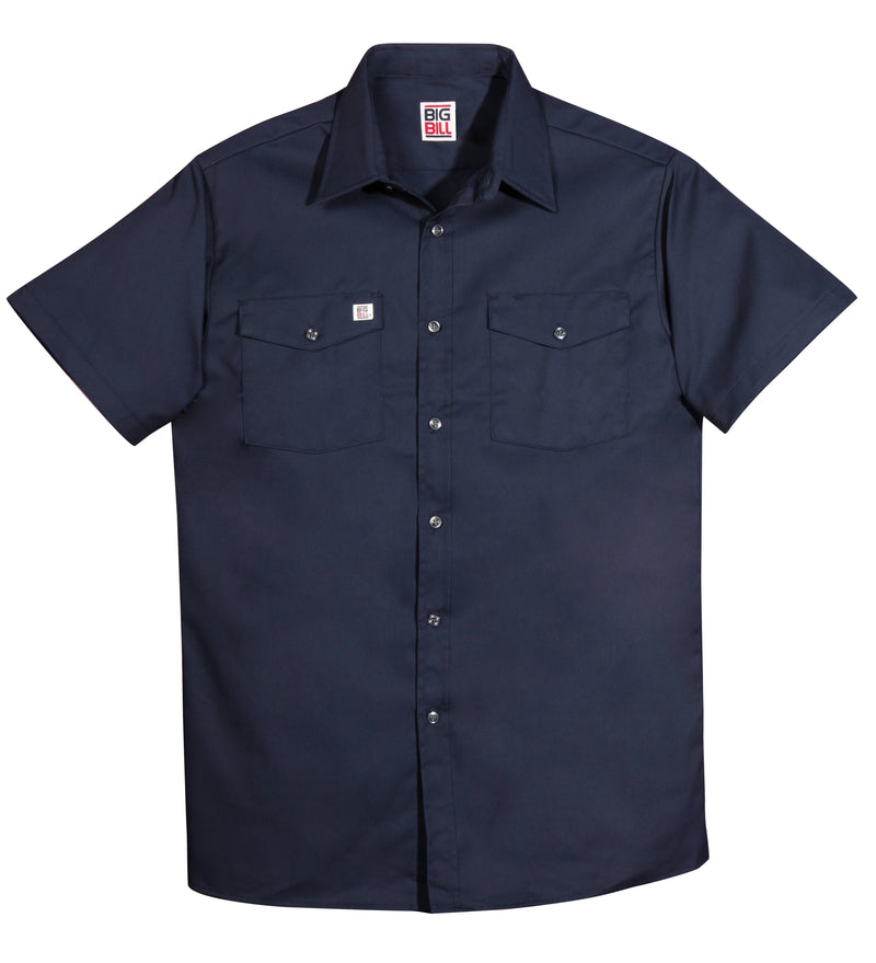 Big Bill 137 Short Sleeve Button Up Work Shirt