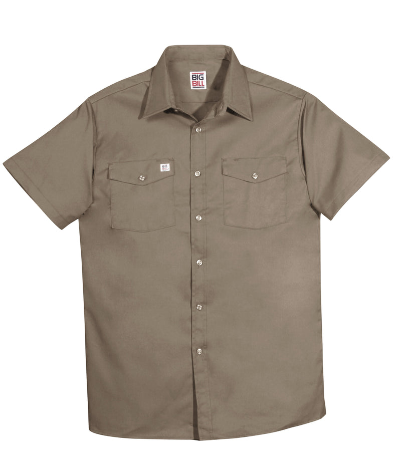 Big Bill 137 Short Sleeve Button Up Work Shirt