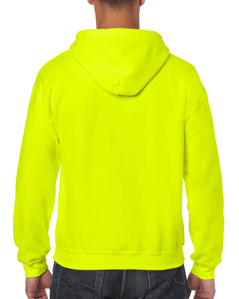 Gildan 18600 Hi Vis Full Zip Hooded Sweatshirt