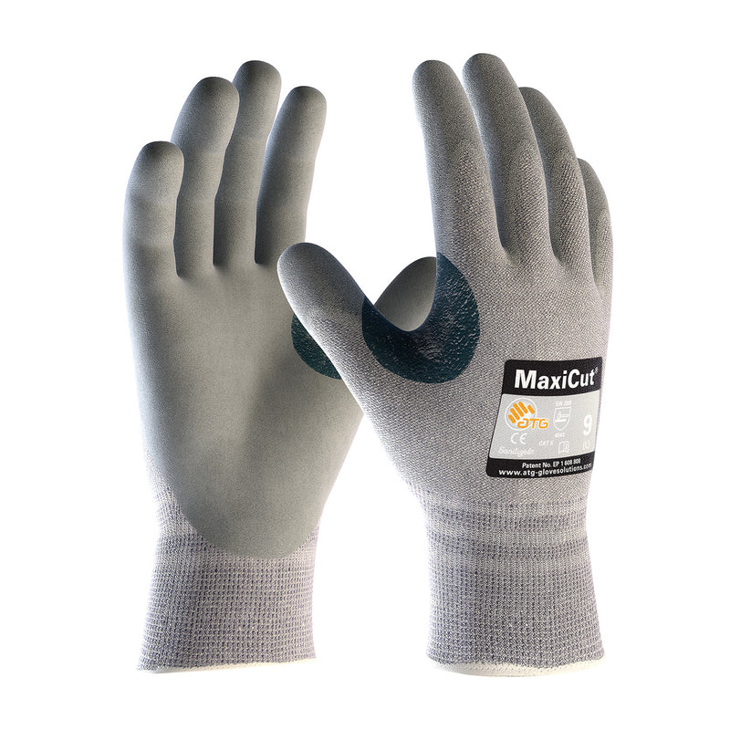 PIP 19-D470 MaxiCut Seamless Knit Dyneema Glove with Nitrile Coated MicroFoam Grip