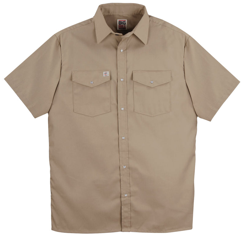 Big Bill 237 Short Sleeve Snap Work Shirt