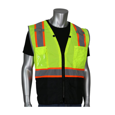 PIP 302-0650D ANSI Class 2 Two Tone Ripstop Surveyor Vest