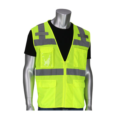 PIP 302-0750 ANSI Class 2 Ten Pocket Surveyors Vest