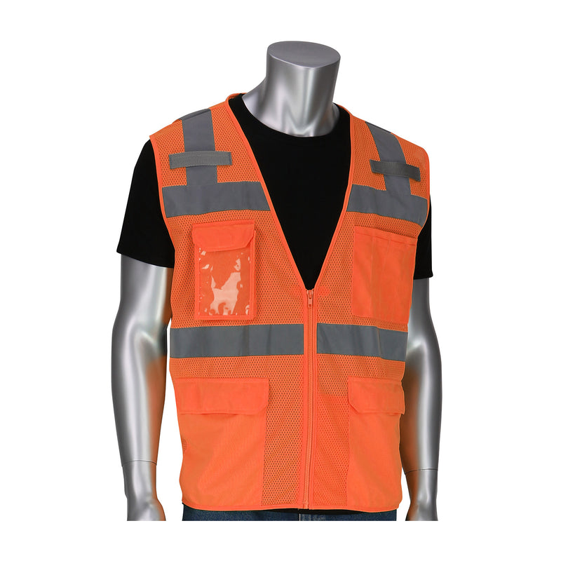 PIP 302-0750 ANSI Class 2 Ten Pocket Surveyors Vest