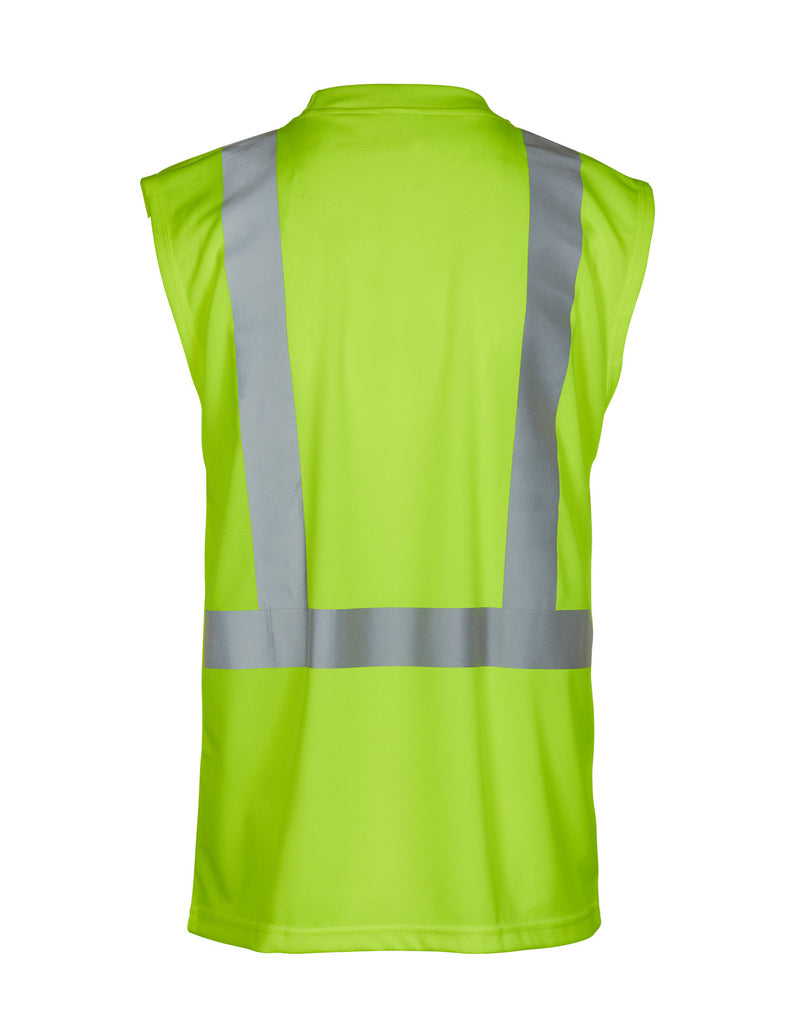 MAX Apparel MAX403 Class 2 Hi Vis Sleeveless Shirt