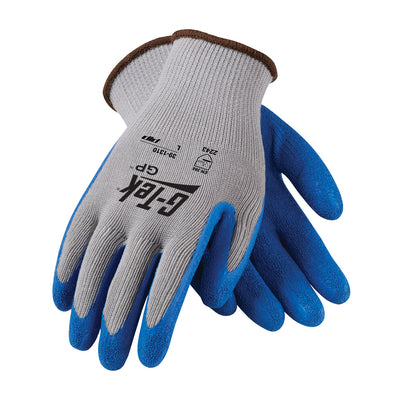 PIP 39-1310 G-Tek GP Seamless Knit Polycotton Gloves with Latex Coated Grip