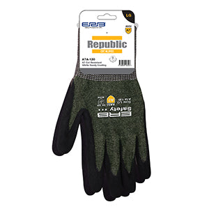 A7A-120 HPPE Cut Glove with Nitrile Sandy Coating - 1 Dozen