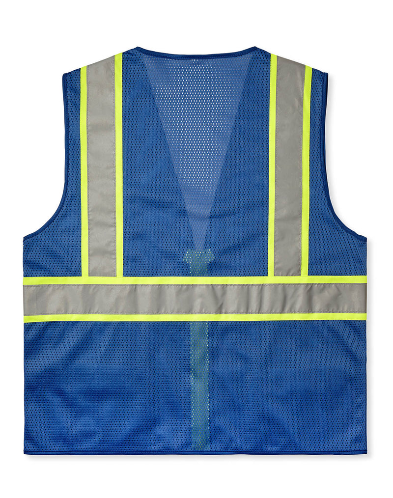 MAX Apparel MAX434 Enhanced Visibility Blue Safety Vest