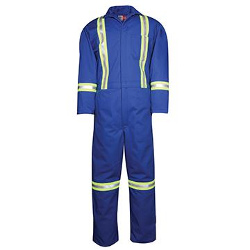 Big Bill 401RTUS7 Westex UltraSoft® Unlined FR Work Coverall with Reflective Material