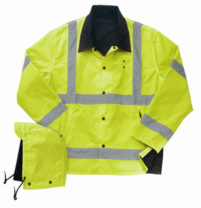 Liberty Uniform ANSI Class 3 Reversible Rain Jacket