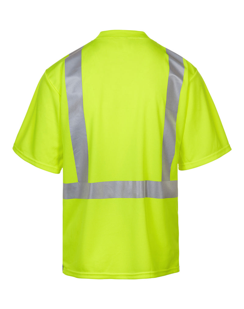 MAX Apparel MAX405 Class 2 Hi Vis Black Bottom T-Shirt