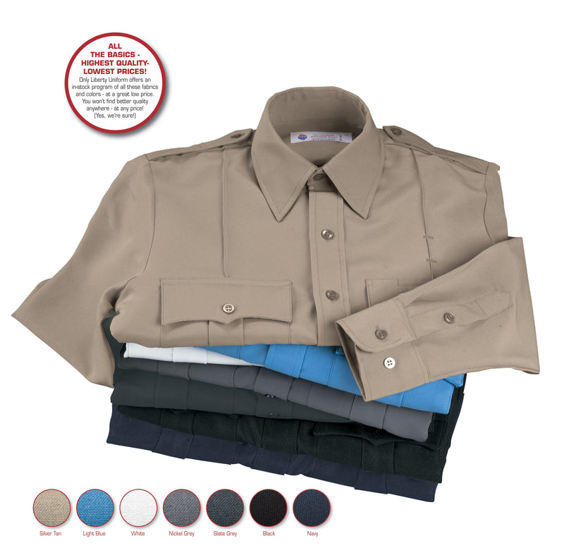 Liberty Uniform Long Sleeve Polyester Uniform Shirt