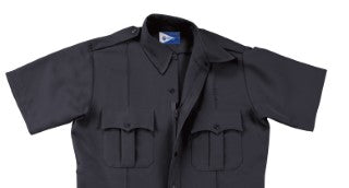Liberty Uniform Short Sleeve Polyester Zipper Uniform Shirt