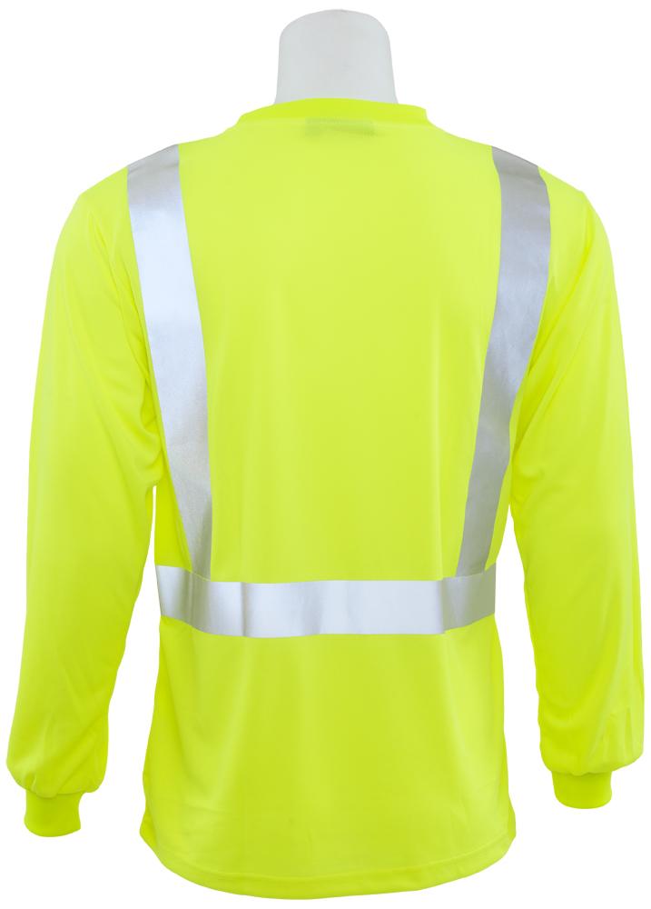 ERB 9007S Class 2 Hi Vis Long Sleeve T-Shirt