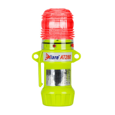 E-flare AT280 Compact Emergency Safety Flare Beacon, Battery Powered